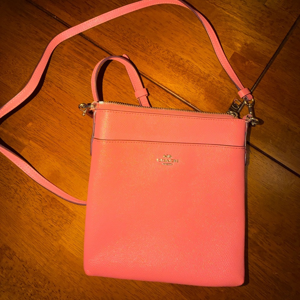 Coach Vibrant Pink Crossbody Bag